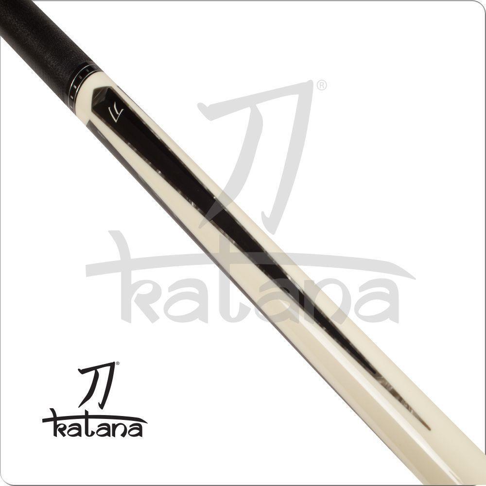 Katana KAT01 Black Points Cue Pool Cue w/ Joint Protectors & FREE Shipping 