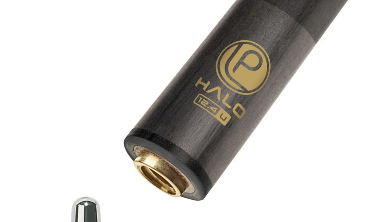 Lucasi HALO Carbon Fiber Pool Cue Shaft 12.4mm 29 Inch Uni-Loc or Radial