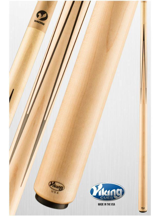 Viking Sneaky Pete Pool Cue B3584 w/ Vikore High Performance Shaft Khaki Stain