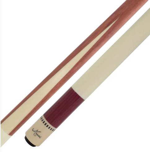 Meucci Econo 3 Pool Cue 19oz w/ 12.5mm Pro Shaft! Free Hard Case!