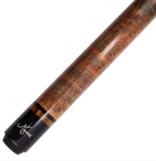 Meucci ANW-1 Rainbow Stained Pool Cue w/ Pro Shaft & Free Hard Case! Black!