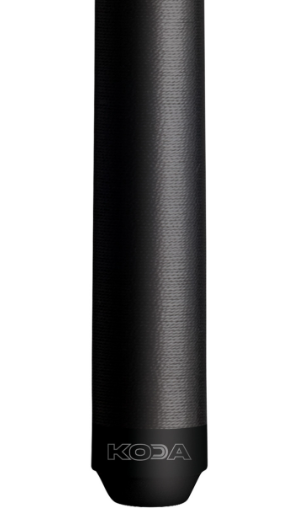 KODA KD47RD Matte Black & Red Pool Cue | 12.5mm Shaft | No‑Wrap | Low Deflection