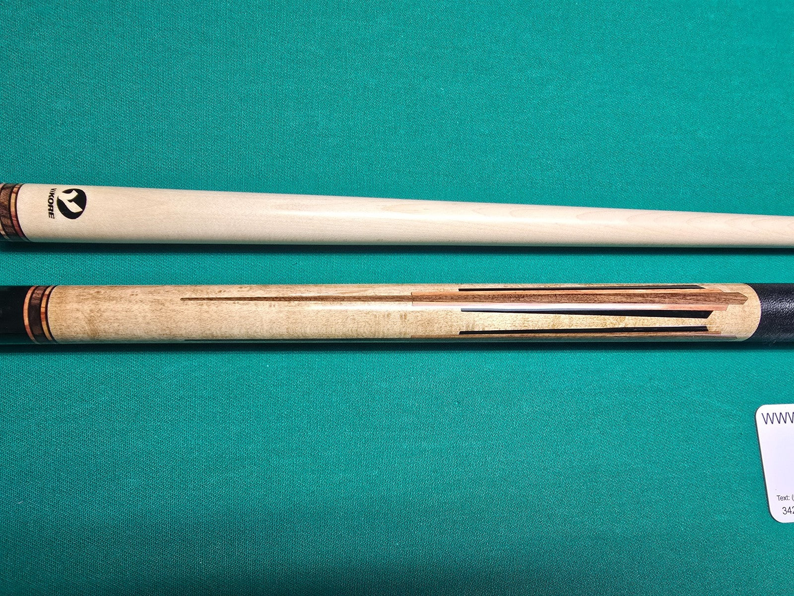 Viking 2026 January SS-0126A Smart Shops Pool Cue!  Premium Birdseye Maple 7/35