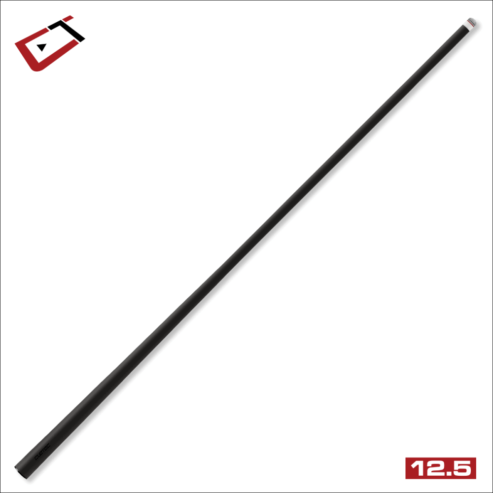 Cuetec Cynergy SVB Gen II Pool Cue – Black | Leather Wrap | 12.5mm Shaft 19oz