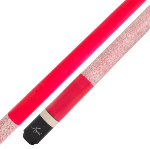 Meucci European Pool Cue - Pink - 12.5mm Pro Shaft - Free 1X1 Hard Case!