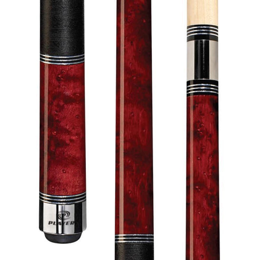 Players C-960 Triple Silver Rings Pool Cue Free Shipping Lifetime Warranty! New!