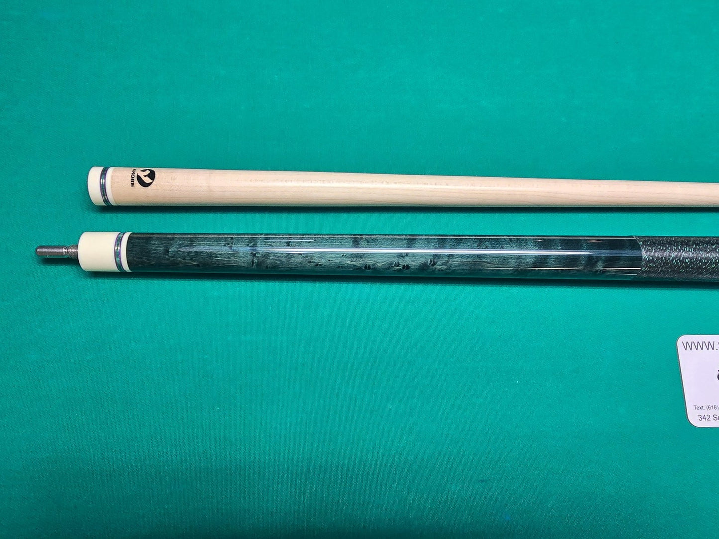 Viking 2026 January SS-0126B Smart Shops Pool Cue!  Premium Birdseye Maple 21/50