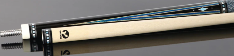 Ariel Carmeli by Viking Diamond Series Blue Diamond Pool Cue with Vikore Shaft