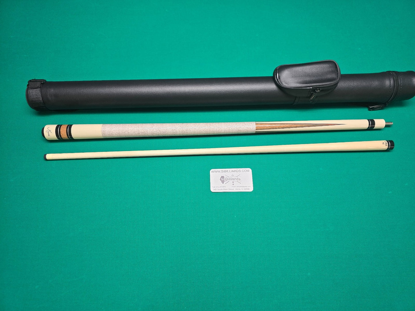 Meucci Ultra Piston 1 Pool Cue – 19oz w/ 12.5mm Pro Shaft + FREE Hard Case!