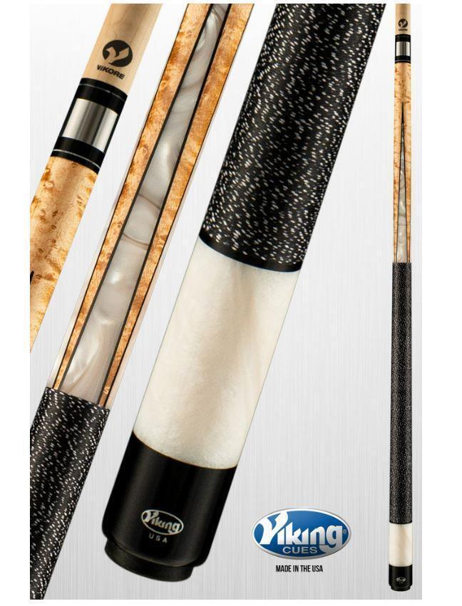 Viking Linen Wrap Pool Cue B4009 w/ Vikore High Performance Shaft Free Shipping