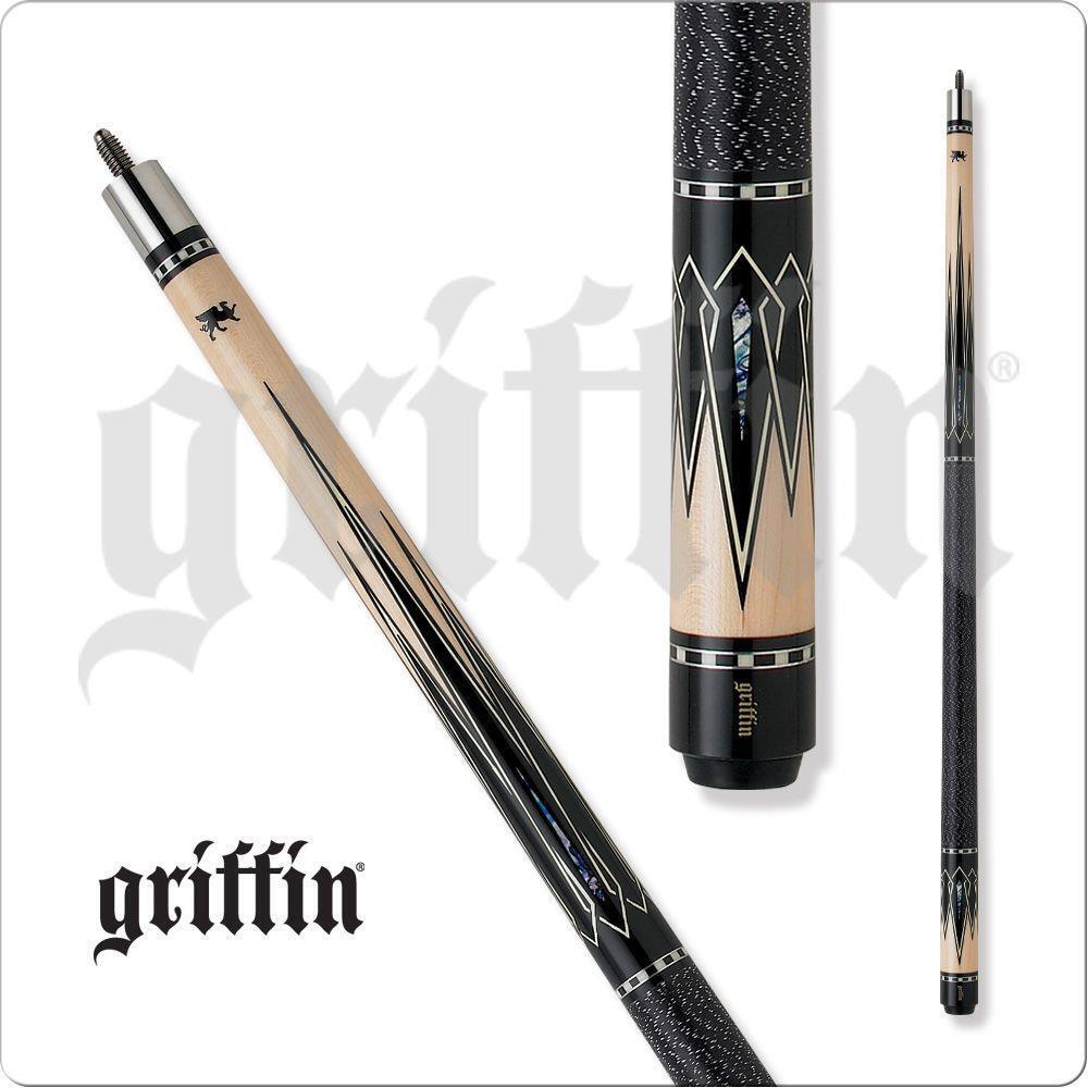 Griffin GR26 Pool Cue w/ Joint Protectors & FREE Shipping 19oz 