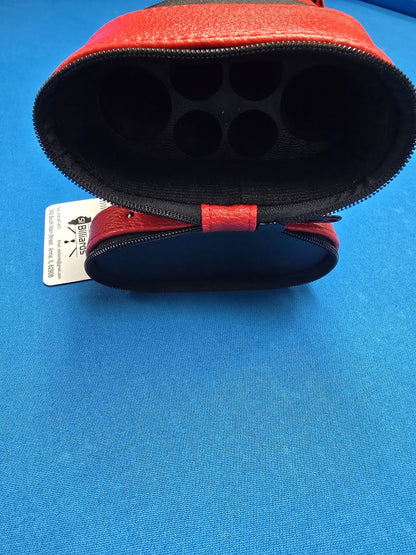 Koda C24UH-BR Hard Pool Cue Case, Holds 2 Butts and 4 Shafts