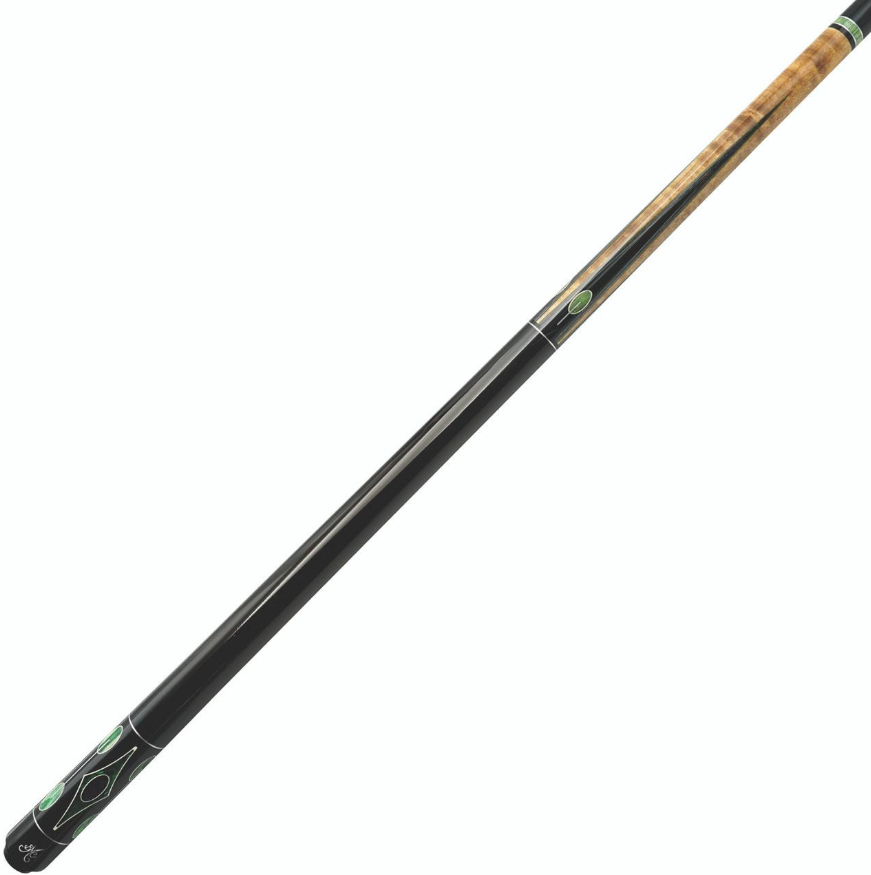 Meucci Crusher Black Pool Cue 19oz w/ 12.5mm Pro Shaft! Free Hard Case!