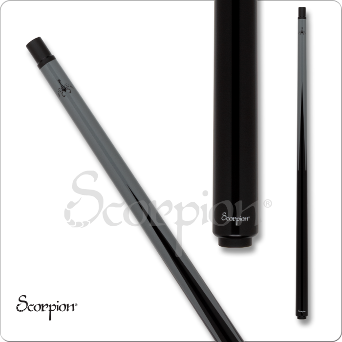 Scorpion Carbon Fiber SCOCBK Grey Break Cue 13.8mm 19oz Free Shipping!