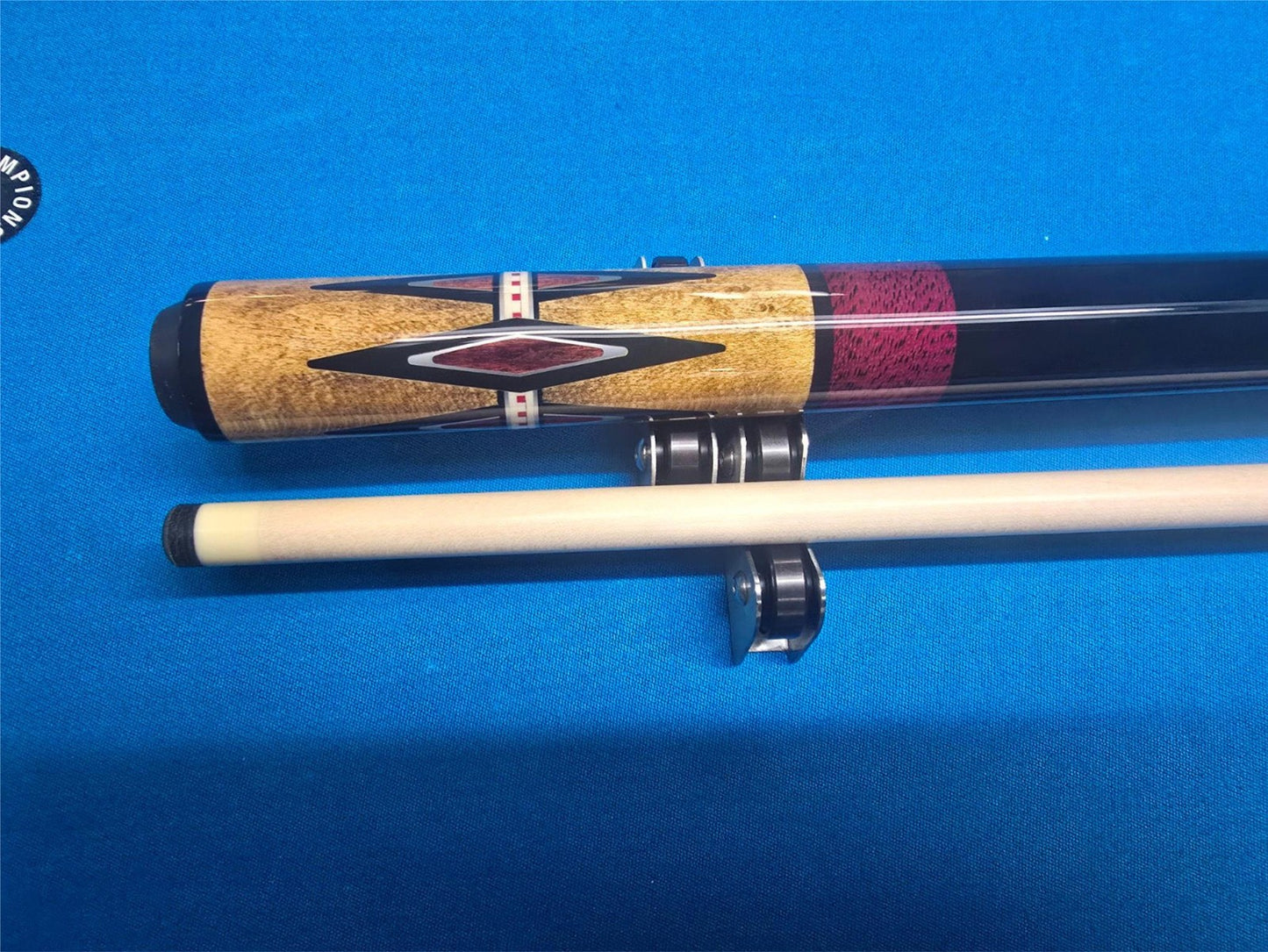 Meucci 21st Century 5 Pool Cue – Pro Shaft – Black Wrap – Made USA - Free Case!