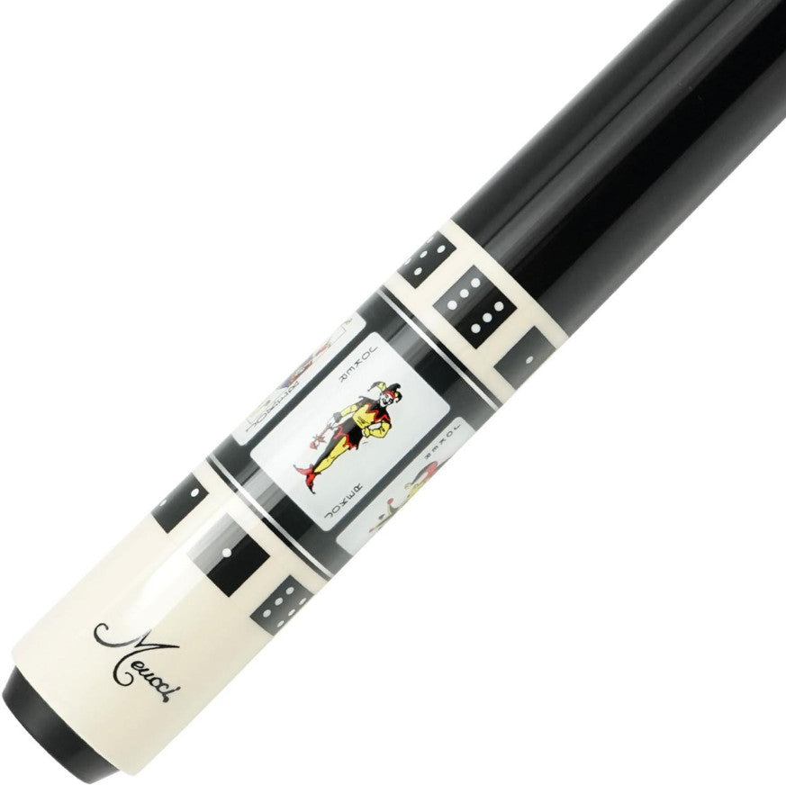 Meucci Gambler 2 Jokers Pool Cue 19oz with Case, 12.5mm Pro Shaft