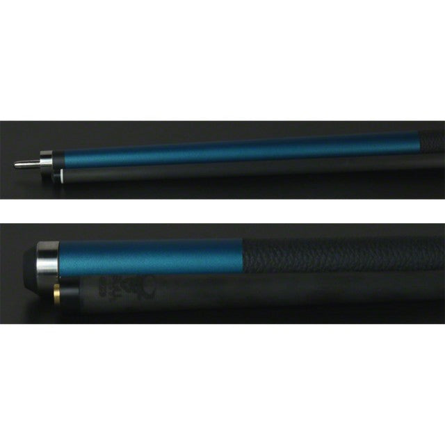 Bull Carbon LD14 Emerald Matte Cue | Leather Lore Wrap | Carbon Fiber Shaft