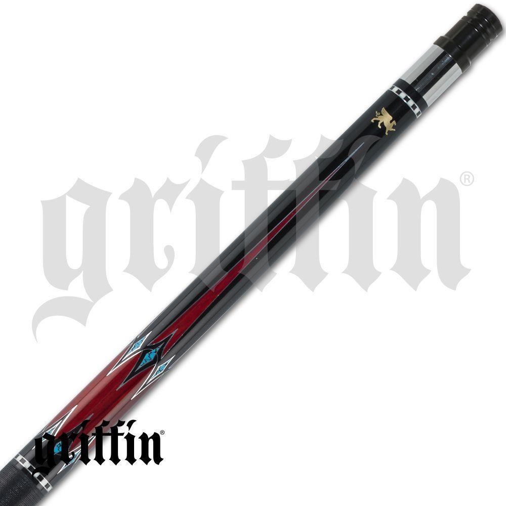 Griffin GR43 Pool Cue w/ Joint Protectors & FREE Shipping 19oz 