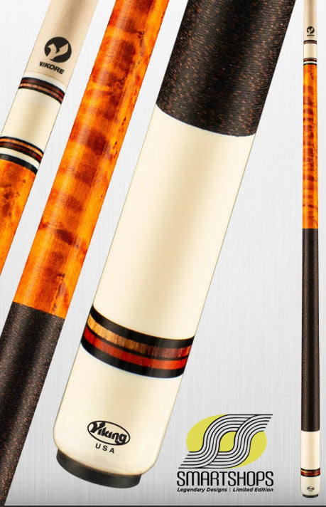 FEBRUARY SS-0226B Smart Shops Pool Cue!  Premium Birdseye Maple 5/50