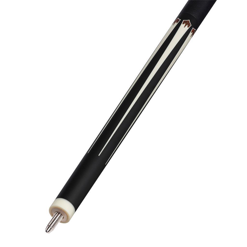 Players HC21 Cue | Matte Black, White, Cocolobo & Thuya Burl w/ Black Linen Wrap