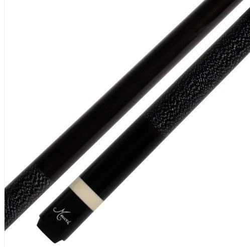 Meucci European Pool Cue - Black - 12.5mm Pro Shaft - Free 1X1 Hard Case!