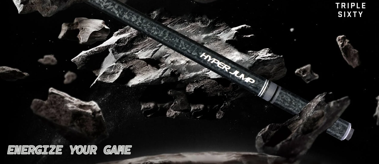 New Triple 60 Hyper Jump Carbon Fiber Jump Cue with Extension