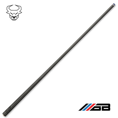 Bull Carbon Bull Breaker Carbon Fiber INASNE Red Break Cue - No Wrap! Uniloc