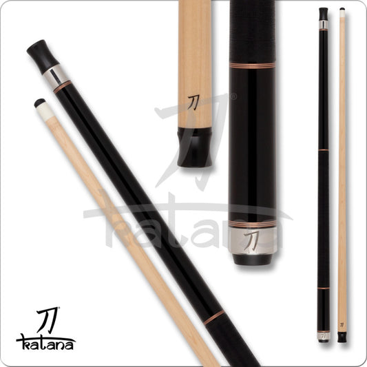 Katana Dragon - KAT2505 - 12.75 mm Wood Shaft - Black Cue JPs Included