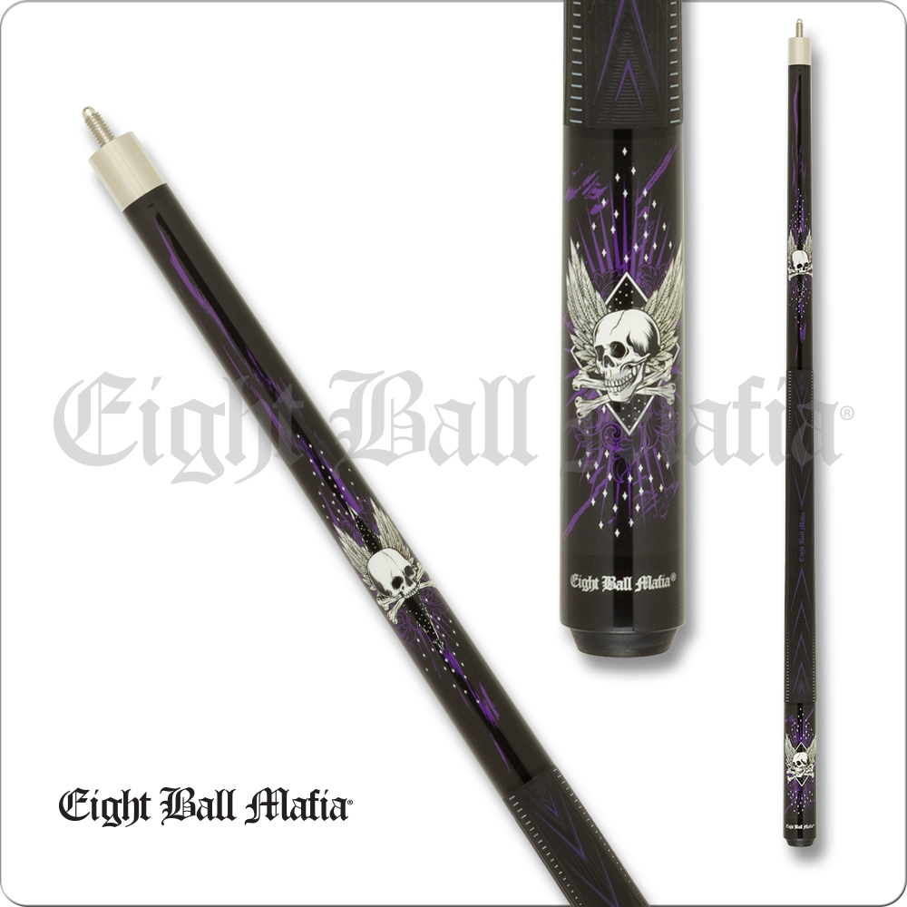 Eight Ball Mafia EBM29 Billiard Pool Cue Stick 18oz Free Shipping!!