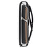 Lucasi LC1048W Soft Cue Case, Holds 4 Butts & 8 Shafts, Black White Tan