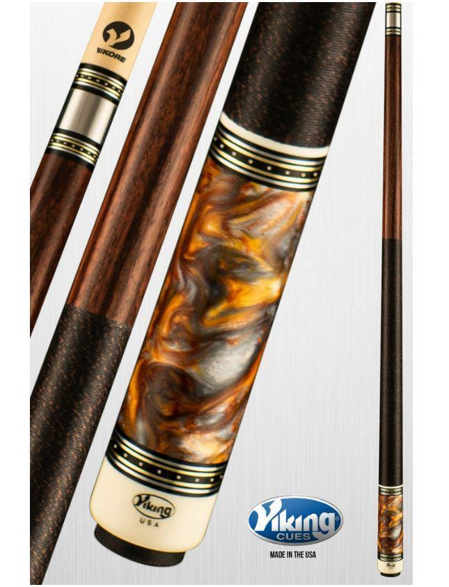 Viking Linen Wrap Pool Cue B3941 w/ Vikore High Performance Shaft Free Shipping