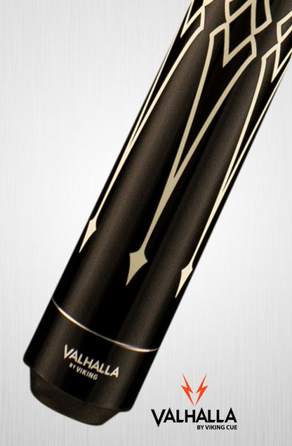 Viking Valhalla VA222 Pool Cue, Matte Black, Adjustable Weight System