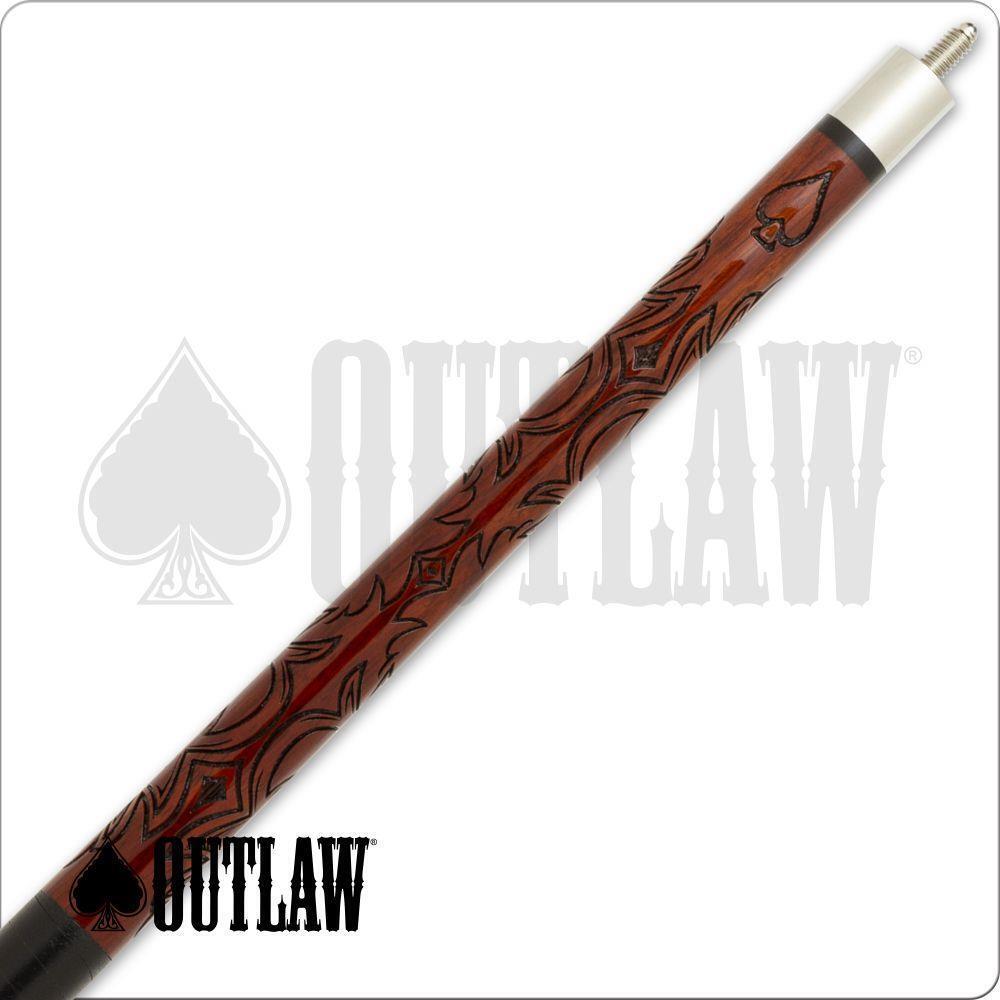 Outlaw OL54 Pool Cue Cowboy Boot Style 19oz Free Shipping!