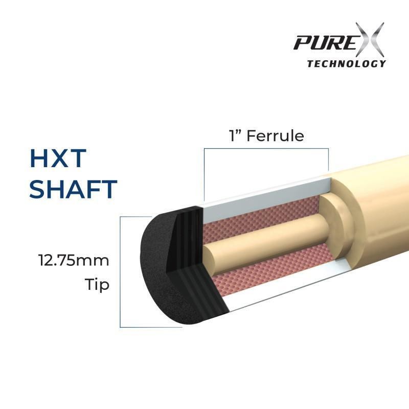 PureX 5/16 x 14 Technology 12.75mm Shaft w/ Black Collar w/ Silver Ring Warranty