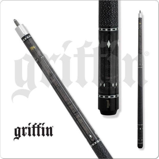 Griffin GR32 Pool Cue w/ Joint Protectors & FREE Shipping 19oz 