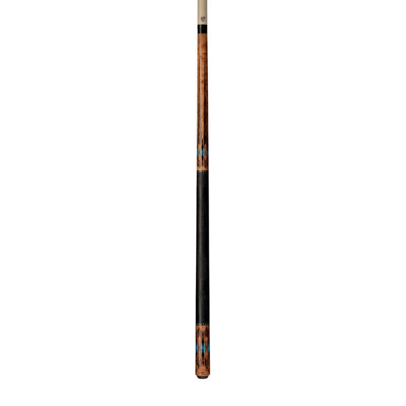 PureX Gold Stain Birdseye Maple Billiards Pool Cue Stick Leather Wrap HXTE2