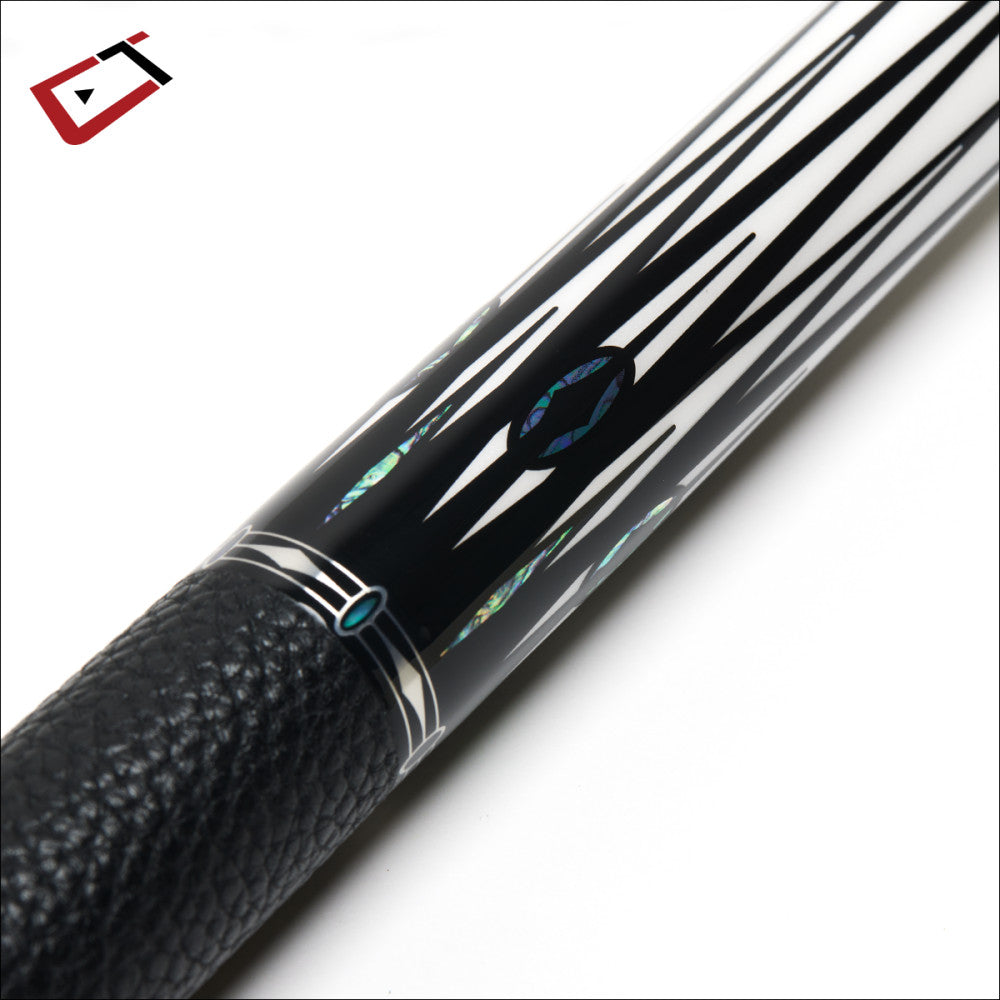 Cuetec Cynergy SVB Gen II Pool Cue – White | Leather Wrap | 12.5mm Shaft 19oz