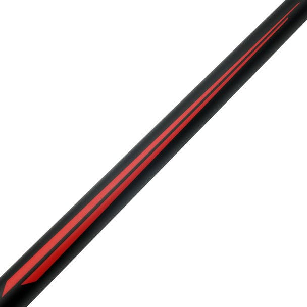 Bull Carbon BCSP1 Red Split Point Pool Cue – Carbon Fiber Shaft - Uni‑Loc