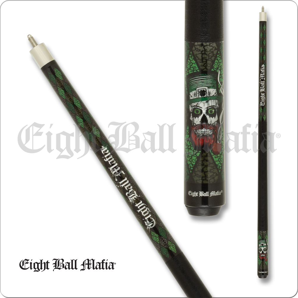 Eight Ball Mafia EBM27 Billiard Pool Cue Stick 19oz Free Shipping!!