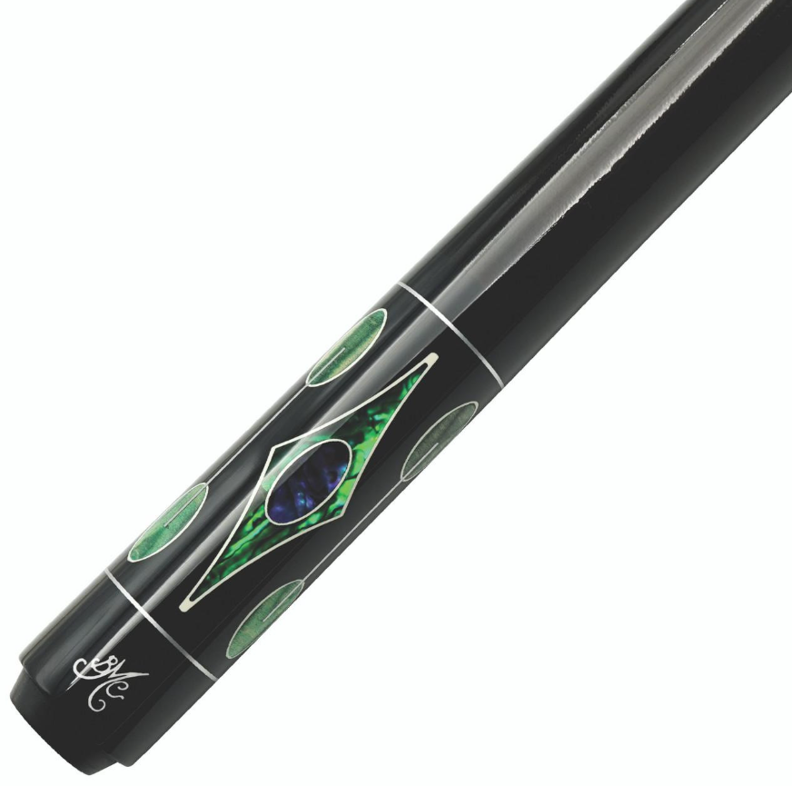 Meucci Crusher Black Pool Cue 19oz w/ 12.5mm Pro Shaft! Free Hard Case!