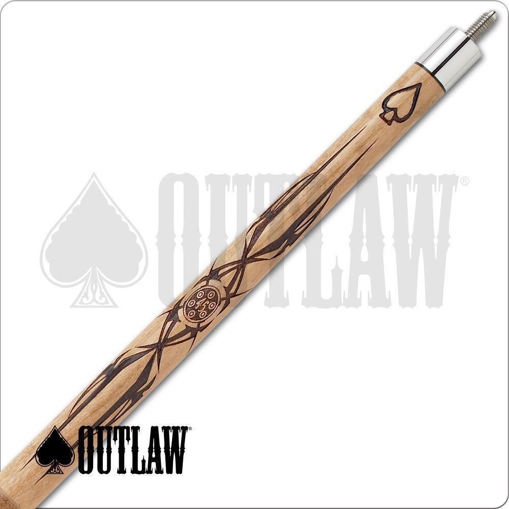 Outlaw OL09 Pool Cue Six Shooter and Tribal Style 19oz Free Shipping!