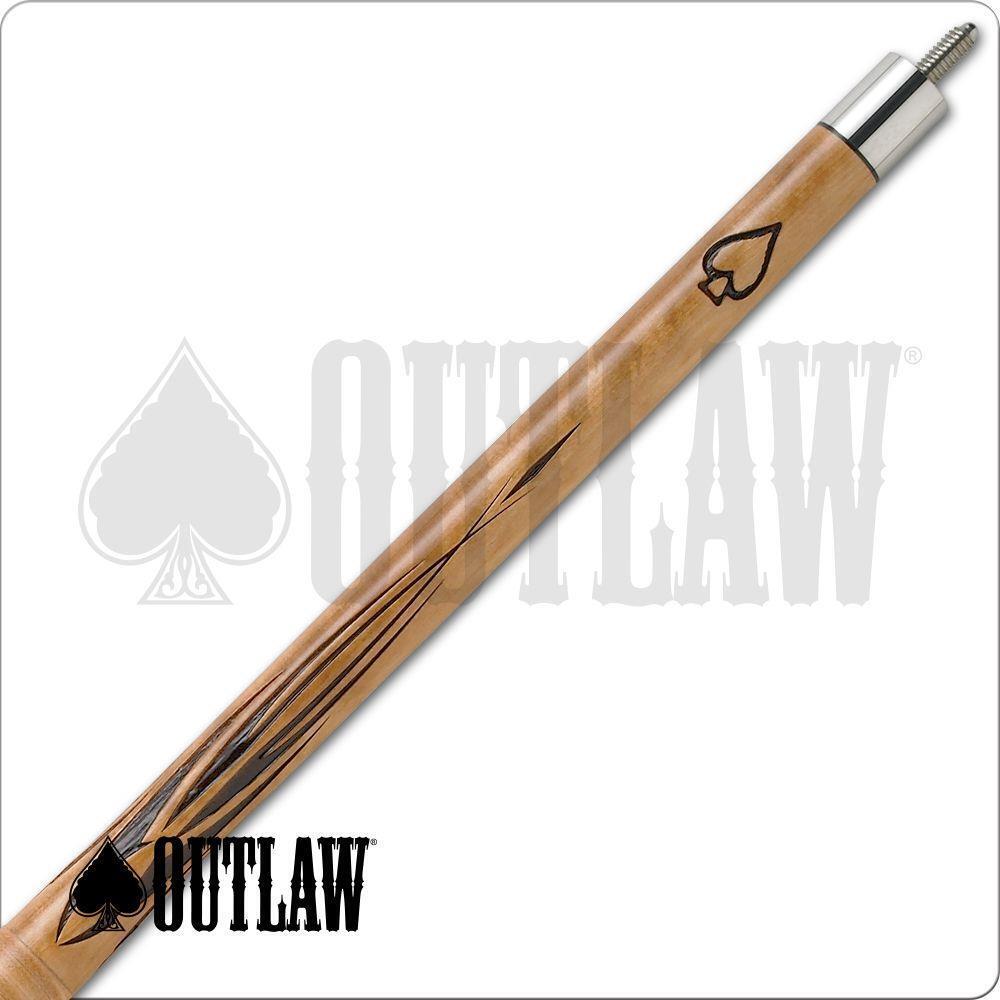 Outlaw OL13 Pool Cue Flames and Tribal Style 19oz Free Shipping!