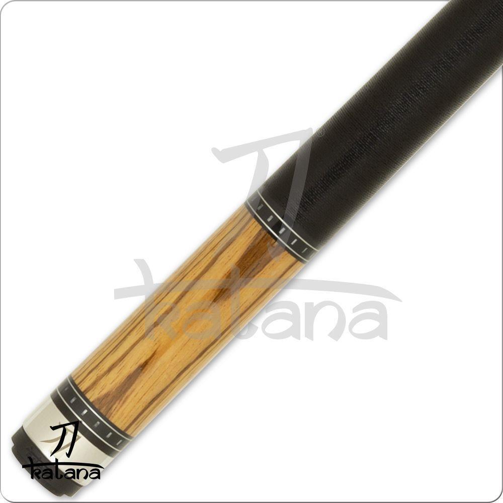 Katana KAT18 Zebrawood Cue Pool Cue w/ Joint Protectors & FREE Shipping 