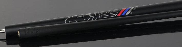 Bull Carbon BCBBGMN Black Carbon Fiber Break Cue - Sport Wrap! 12.85mm Shaft
