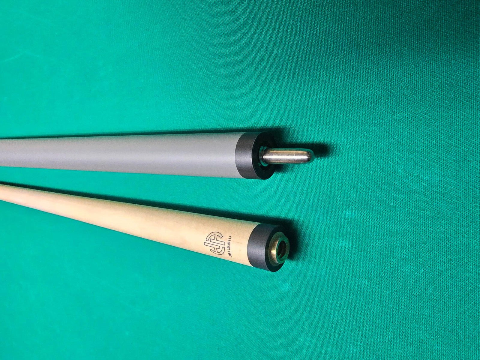 Koda KDHHWH Heavy Hitter Break/Jump Cue - Black/Grey 13.5mm Shaft Phenolic Tip