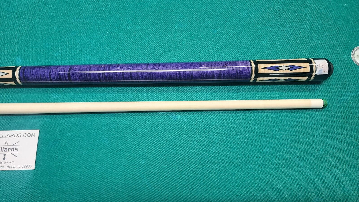 IN STOCK, Pechauer P11-N Pro Series Purple Pool Cue, w/ 12.5mm Shaft! In stock!