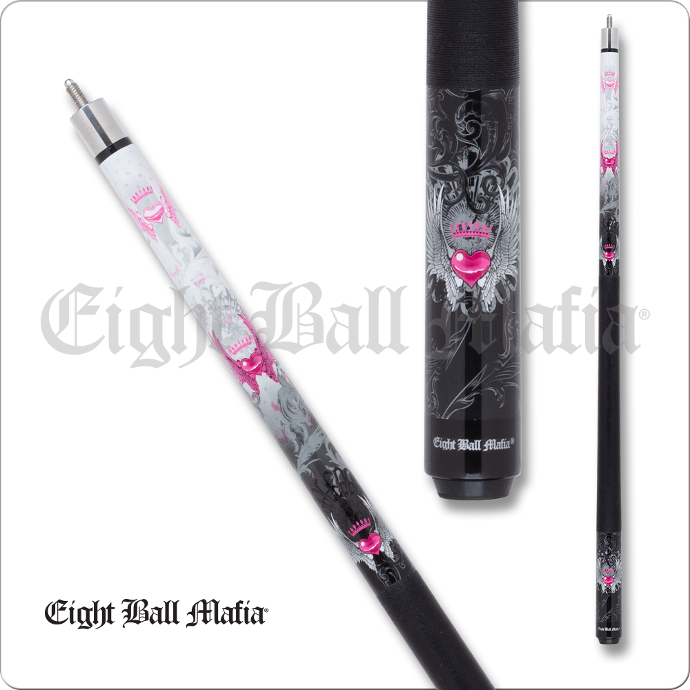 Eight Ball Mafia EBM11 Billiard Pool Cue Stick 20oz Free Shipping!!