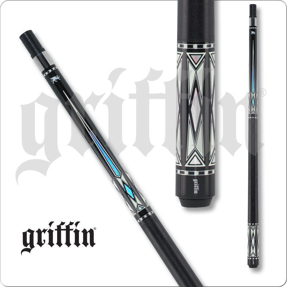 Griffin GR40 Pool Cue w/ Joint Protectors & FREE Shipping 19oz 