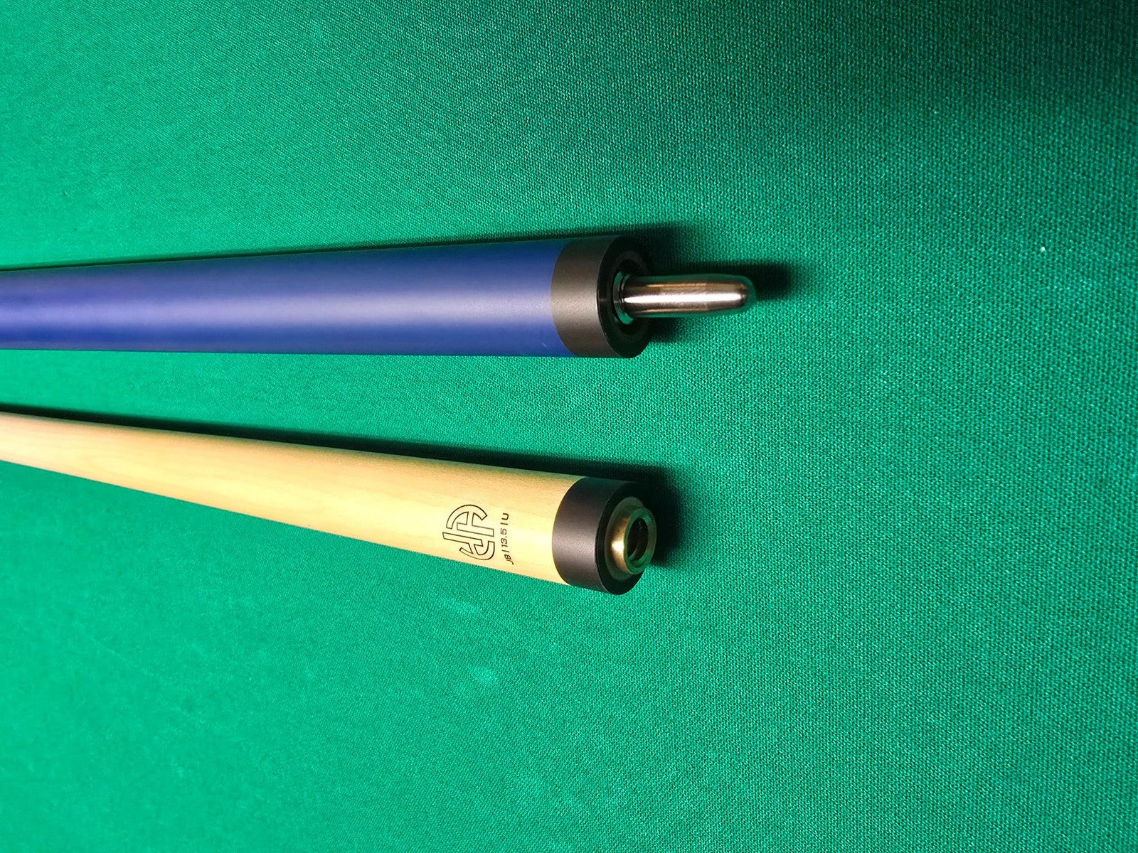 Koda KDHHWH Heavy Hitter Break/Jump Cue - Black/Blue 13.5mm Shaft Phenolic Tip