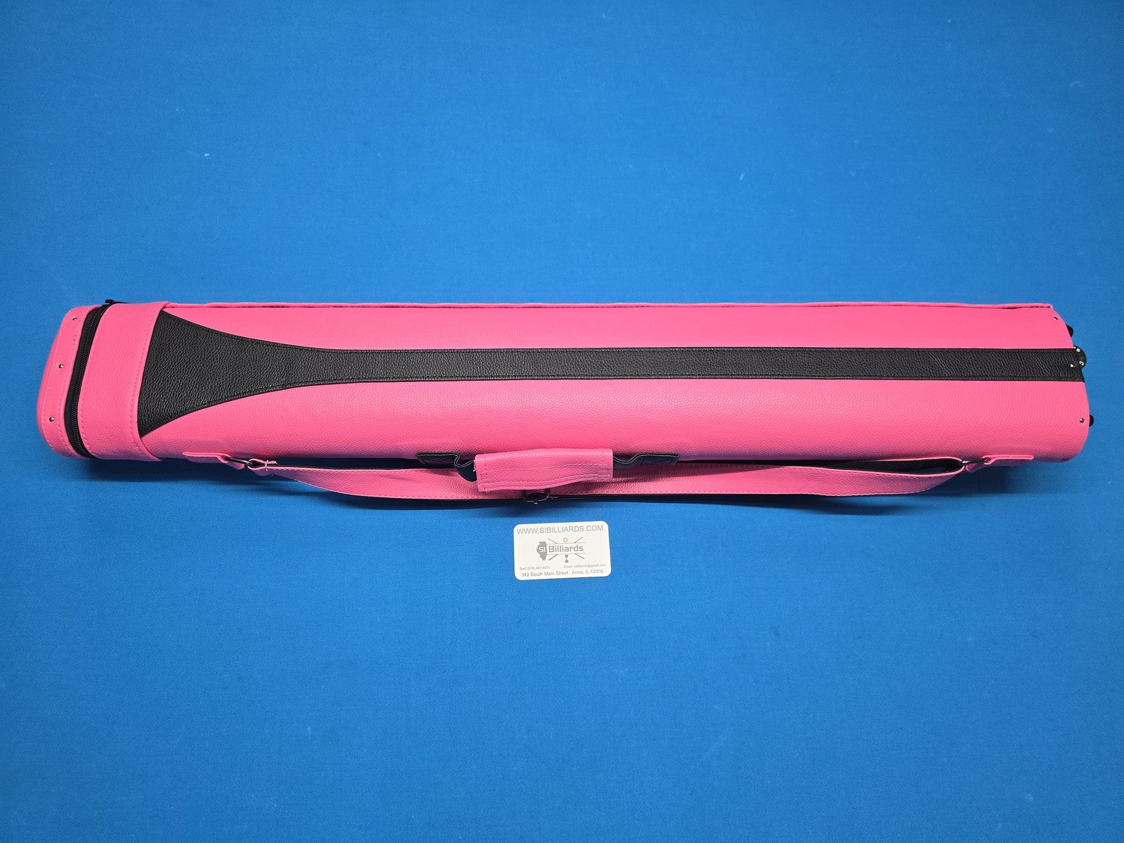 Koda C24UH-BR 2X4 Hard Pool Cue Case for 2 Butts & 4 Shafts - Pink Leatherette